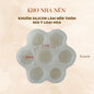 KHUÔN SILICON LÀM NẾN THƠM MIX 7 LOẠI HOA